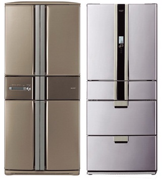 Многодверные холодильники Sharp серии SJ-H