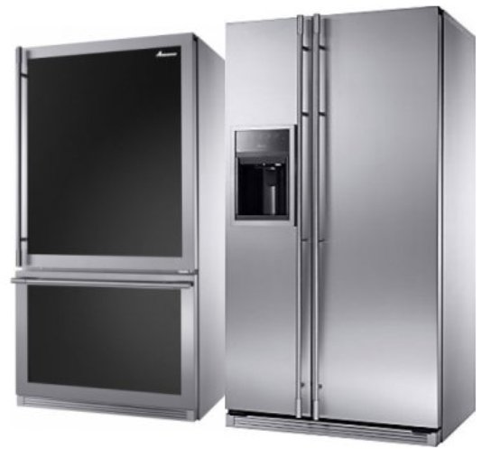 В модельном ряду Amana представлены холодильники разных типов